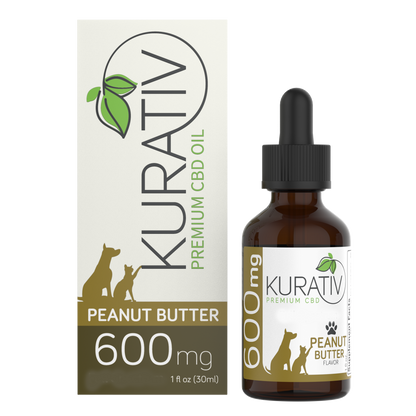 Pet CBD Oil Peanut Butter Flavour - 600mg